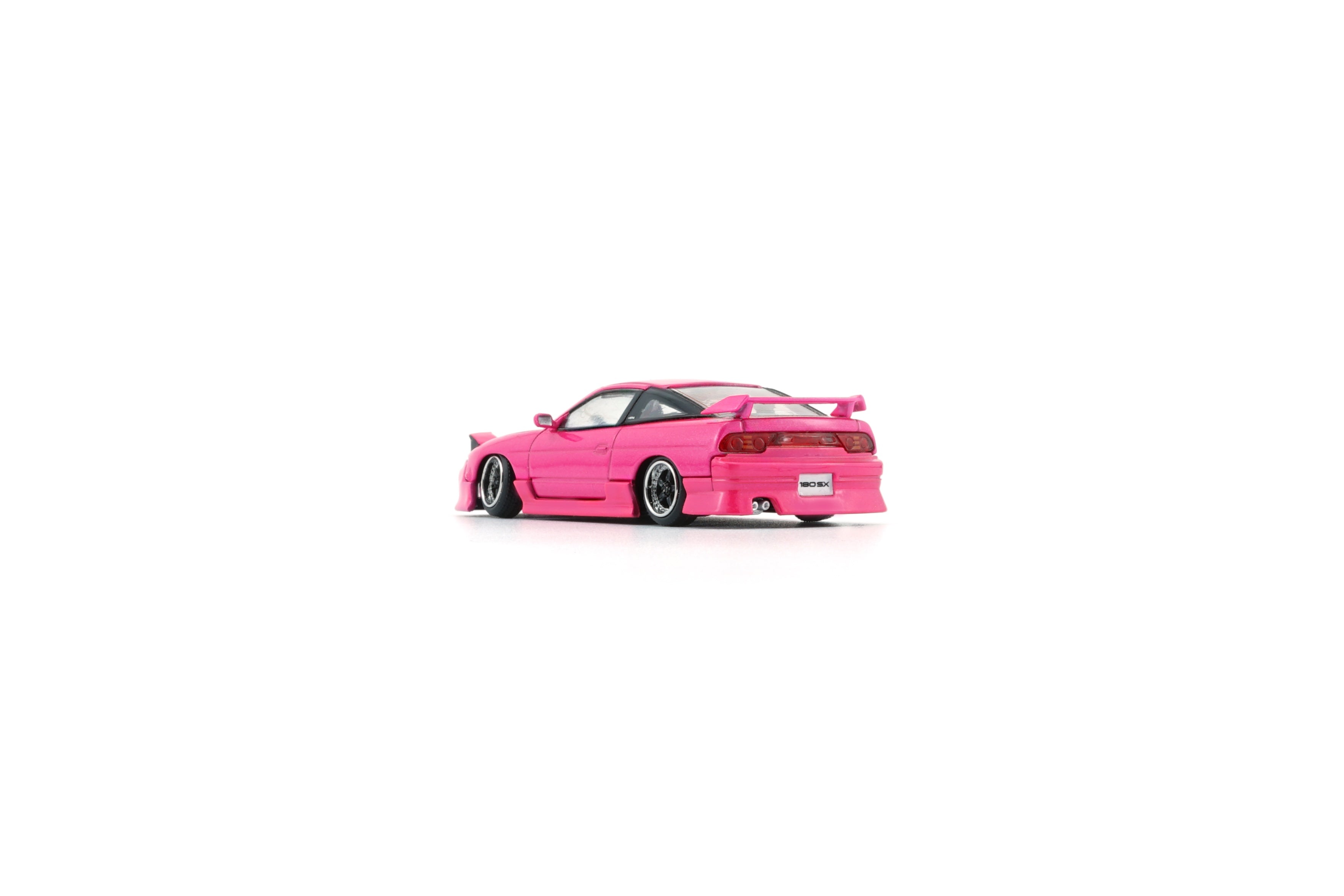 BM Creations 1:64 Nissan 180SX in Metallic Pink – Model Cars