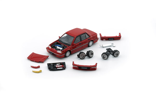 *PREORDER* BM Creations 1:64 Honda Civic (EF2) RHD Edition in Red