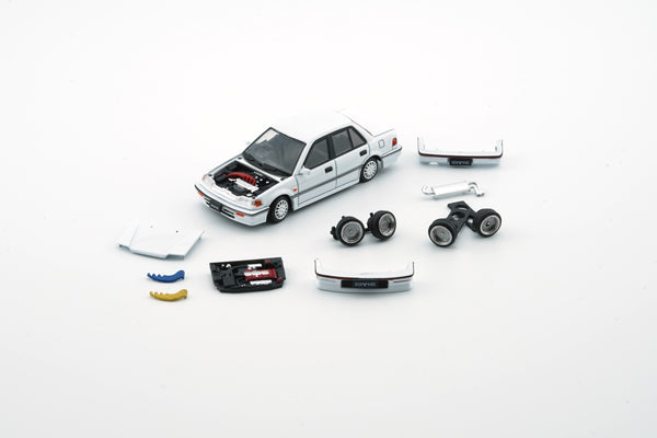 *PREORDER* BM Creations 1:64 Honda Civic (EF2) RHD Edition in White