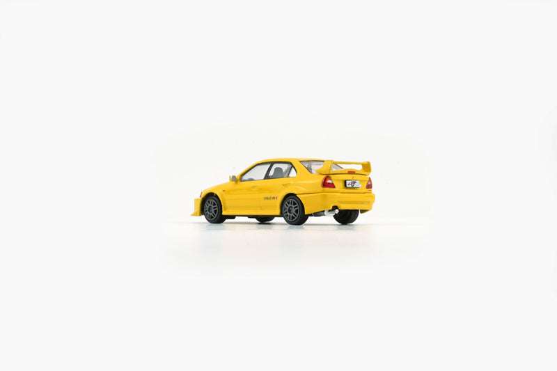 BM Creations 1:64 Mitsubishi Lancer EVO V / VI (RHD) in Yellow