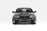 *PREORDER* MotorHelix 1:18 Nissan Skyline GT-R (R34) Customized Version - Carbon Fiber