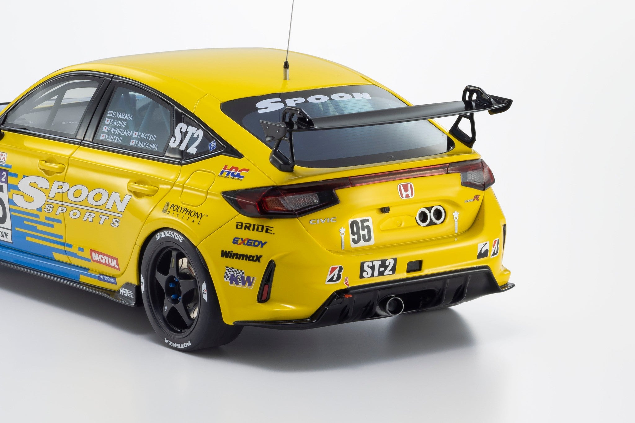 PREORDER* Kyosho 1:18 Honda Civic Type-R (FL5) #95 Spoon Sports