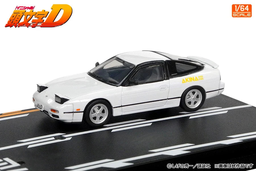 Initial D Set 1:64 Vol. 21 Takeuchi Itsuki Levin (AE85) & Kenji 180SX
