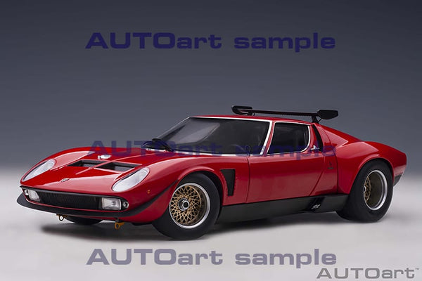 *PREORDER* AUTOart 1:18 Lamborghini Miura JOTA SVR in Red