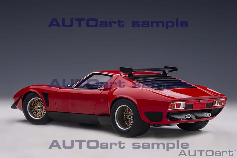 AUTOart 1:18 Lamborghini Miura JOTA SVR in Red