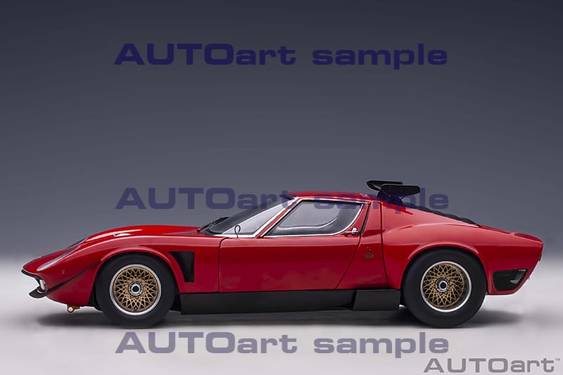 AUTOart 1:18 Lamborghini Miura JOTA SVR in Red