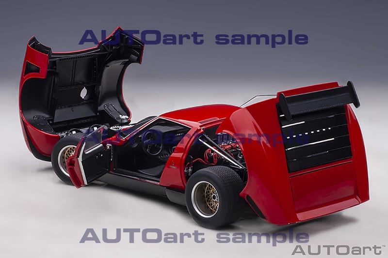 AUTOart 1:18 Lamborghini Miura JOTA SVR in Red