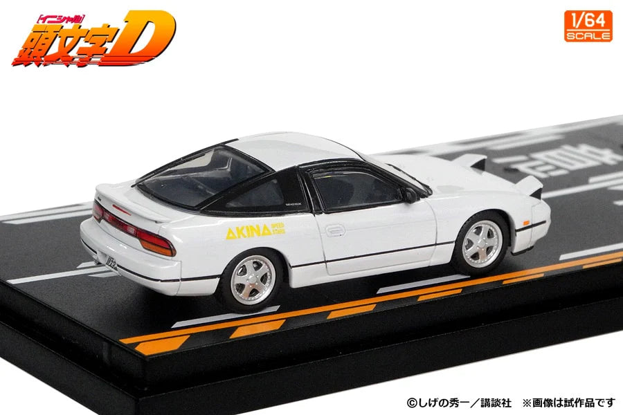 Initial D Set 1:64 Vol. 21 Takeuchi Itsuki Levin (AE85) & Kenji 180SX
