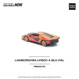 Pop Race 1:64 Lamborghini Countach LP 800-4 in Blu Hal