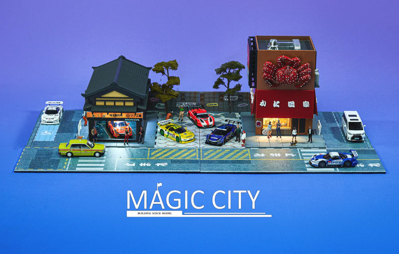 Magic City 1:64 Honda Showroom and Sashimi Restaurant