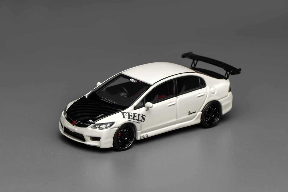 *PREORDER* MotorHelix 1:64 Honda Civic Type-R (FD2) FEEL'S Livery