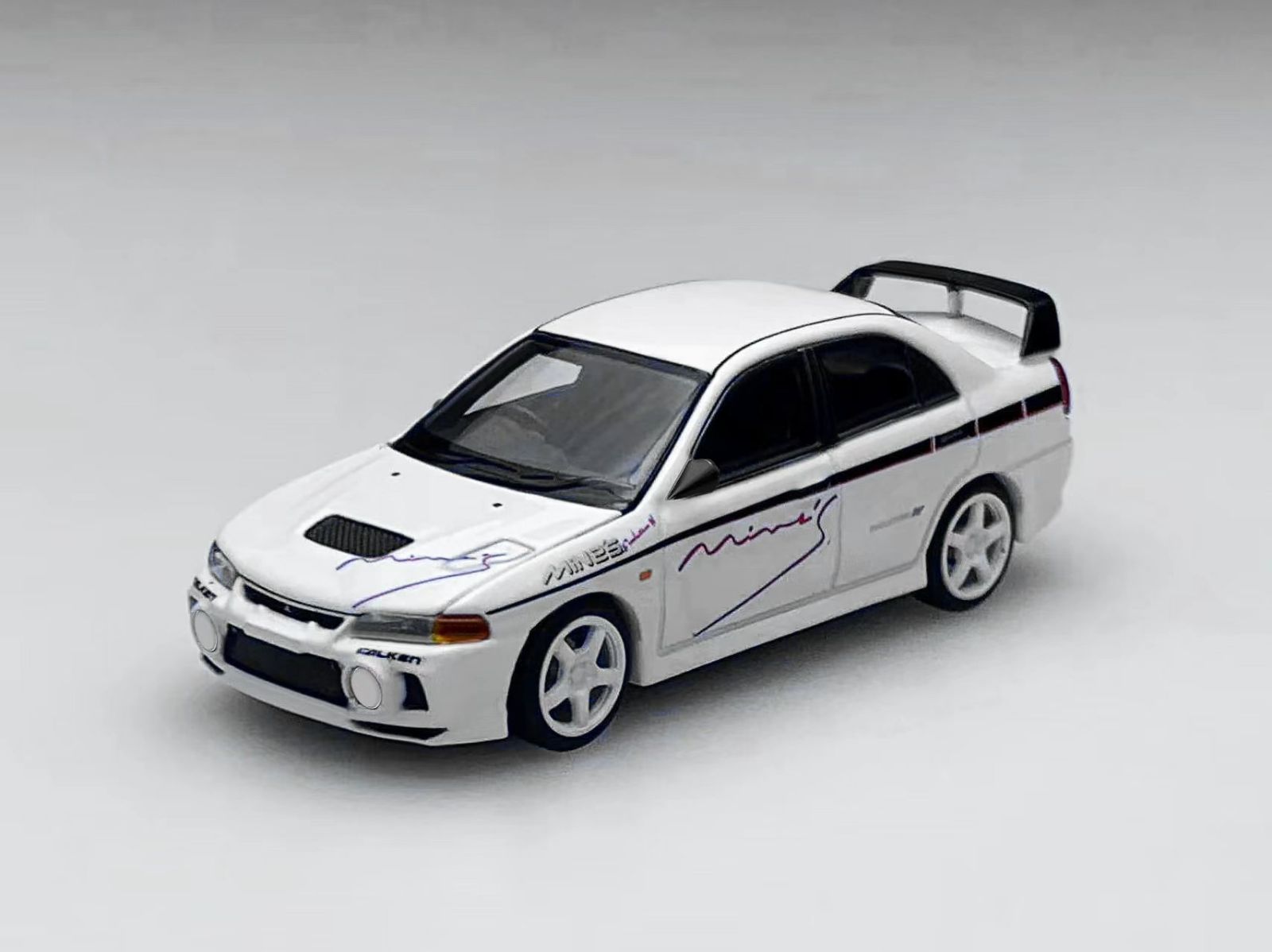 PREORDER* MotorHelix 1:64 Mitsubishi Lancer IV GSR Mine's Livery