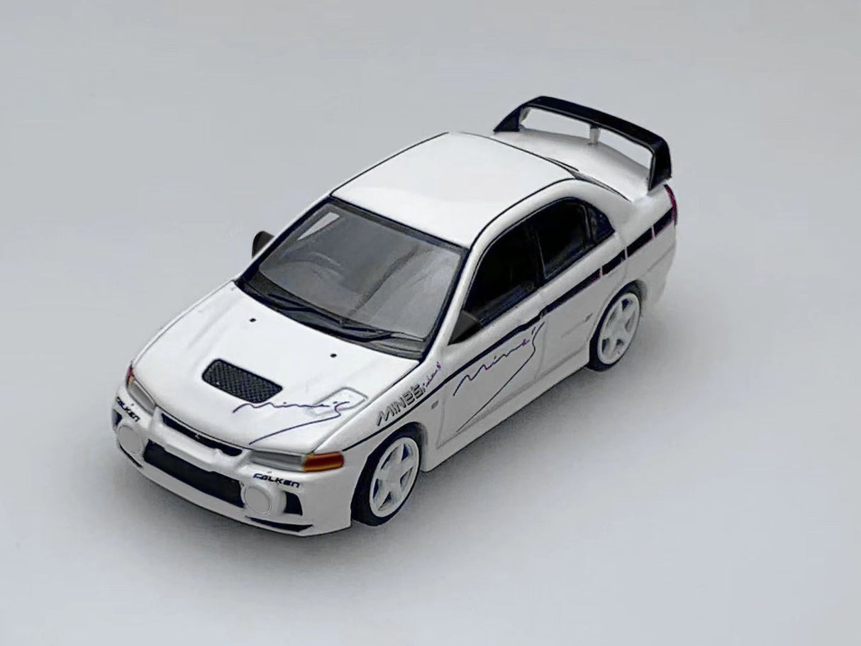 *PREORDER* MotorHelix 1:64 Mitsubishi Lancer IV GSR Mine’s Livery