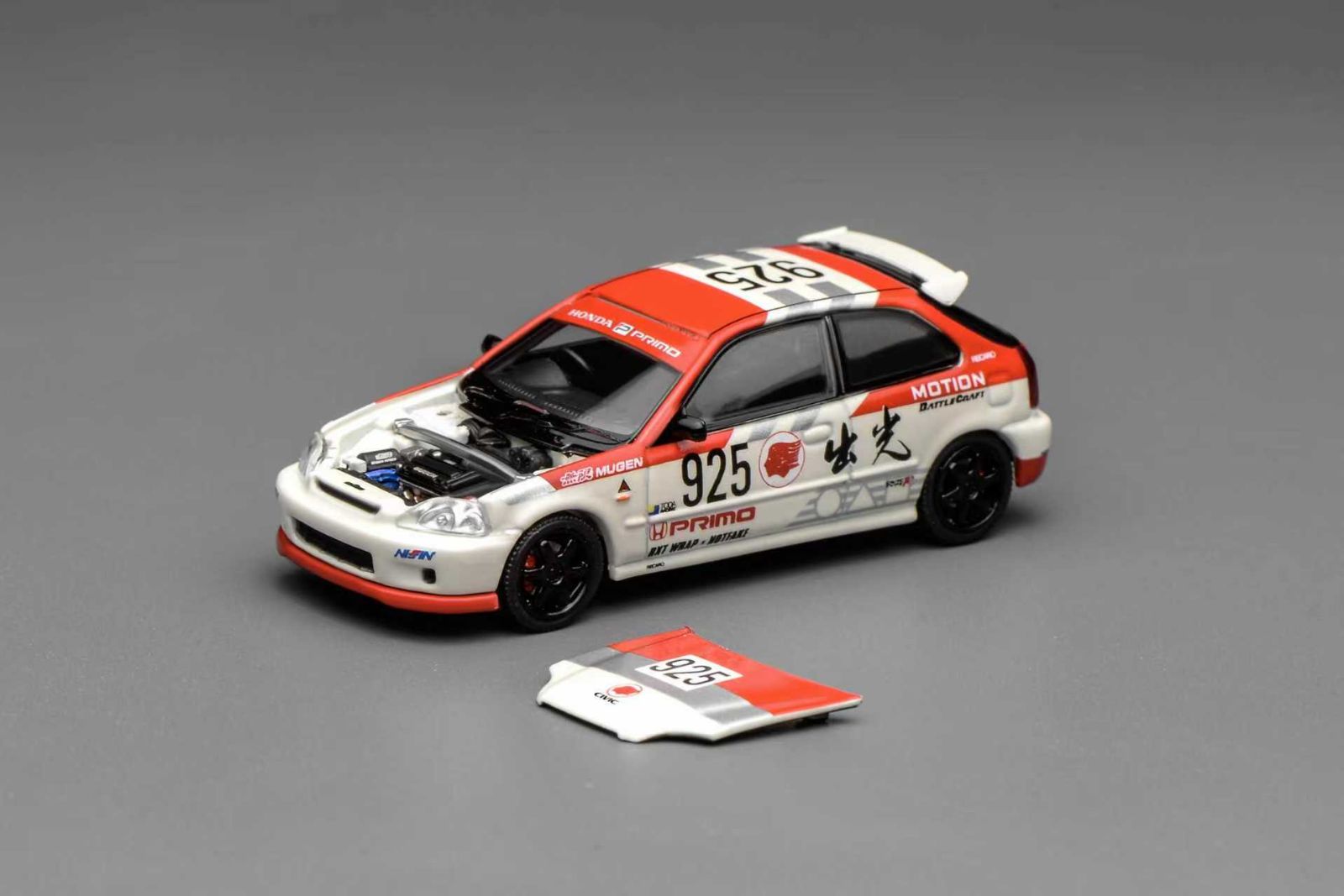 1/64 ターマック CIVIC TYPE R EK9 1/64 ターマック CIVIC TYPE R EK9 Tarmac Works 1:64 Honda Civic