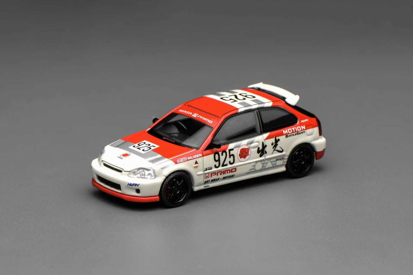 PREORDER* MotorHelix 1:64 Honda Civic Type-R (EK9) Idemitsu Motion