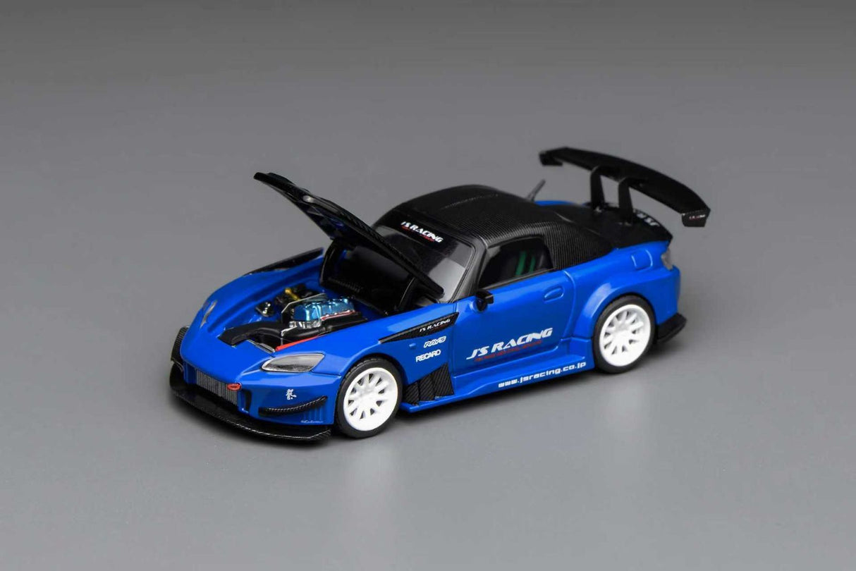 *PREORDER*MotorHelix 1:64 Honda S2000 J’s Racing in Apex Blue Pearl