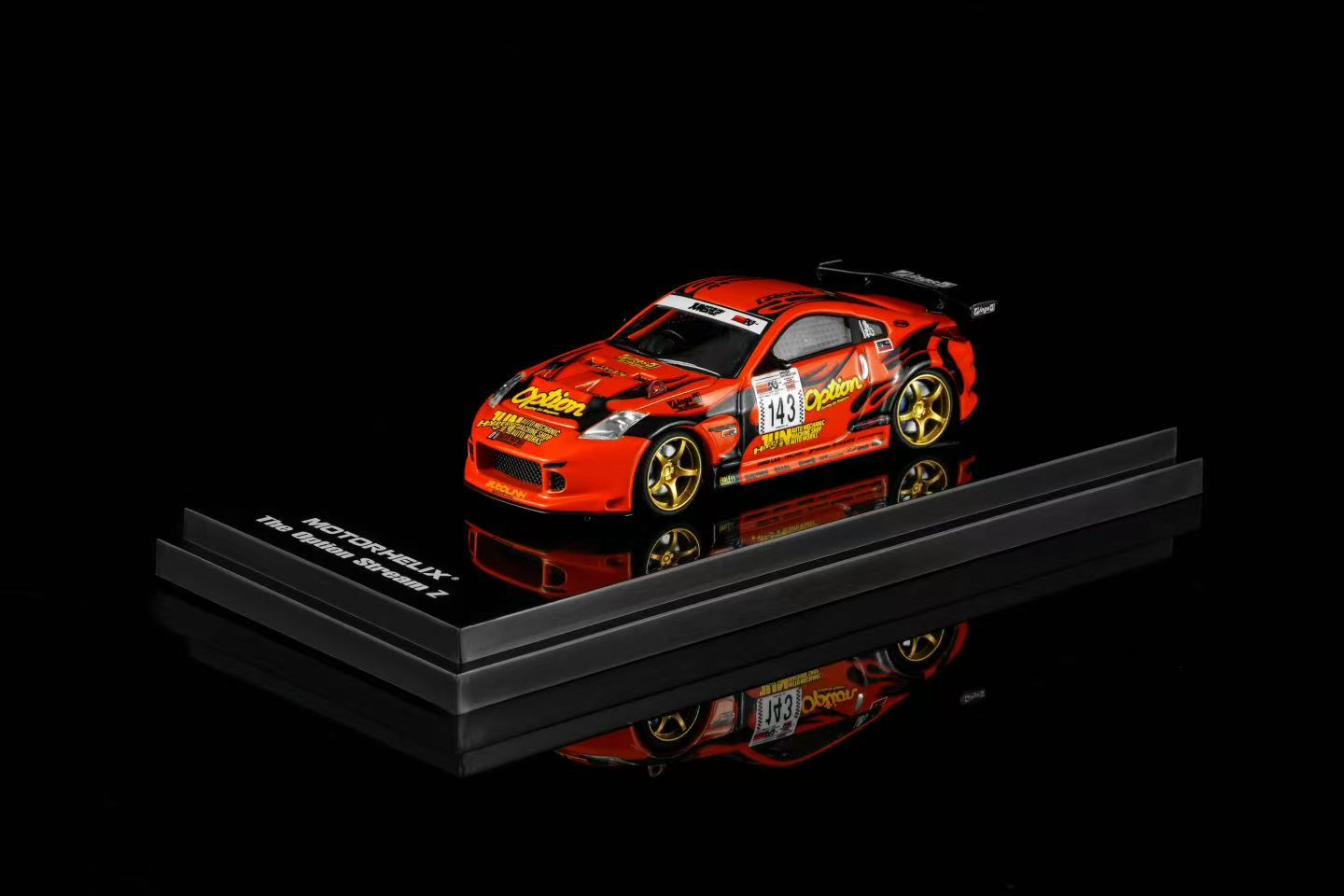 ミニカー 1/64 MOTORHELIX The Option Stream Z PREORDER* MotorHelix 1:64 Nissan 350Z 