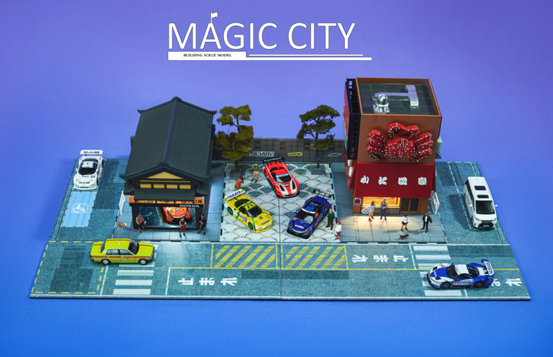 Magic City 1:64 Honda Showroom and Sashimi Restaurant
