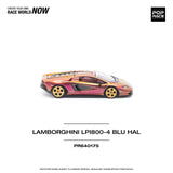 Pop Race 1:64 Lamborghini Countach LP 800-4 in Blu Hal