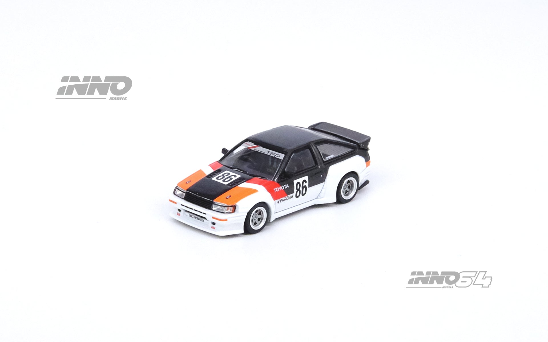 INNO64 1/64 Toyota AE86 Levin Pandem Rocket Bunny 