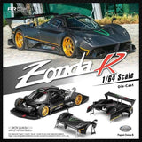MotorHelix 1:64 Pagani Zonda R in Carbon Fiber