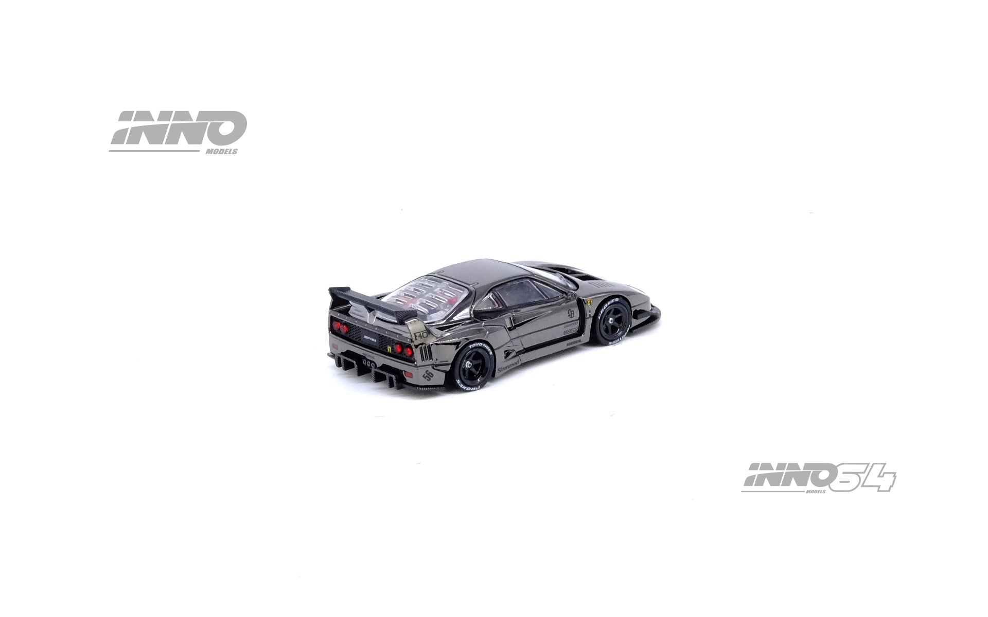 STANCE 1/64 INNO BLACK CHROME F40 限定品 STANCE 1/64 INNO BLACK CHROME F40 限定品 - メルカリ