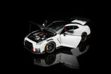 MotorHelix 1:18 Nissan GT-R NISMO (R35) Special Edition 2022 Brilliant White Pearl