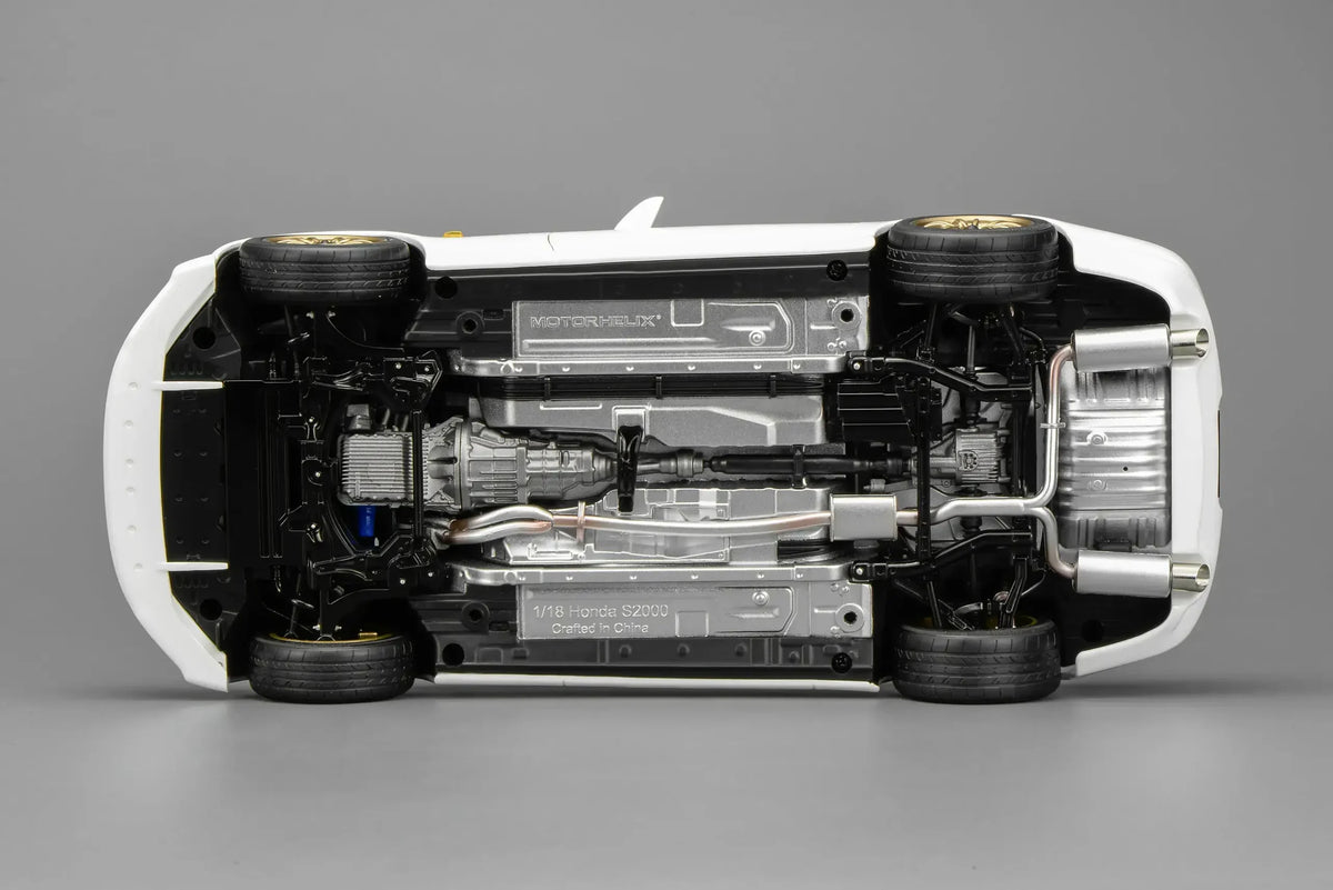 MotorHelix 1/18 Honda S2000 (AP2) MUGEN in Platinum White Pearl