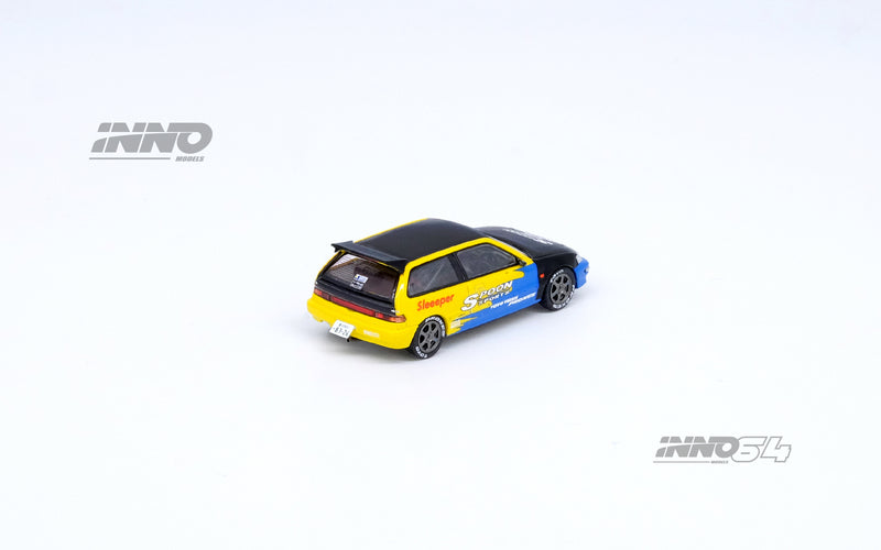 INNO64 1:64 Honda Civic (EF9) Spoon Livery Tuned by "TODA RACING Japan"
