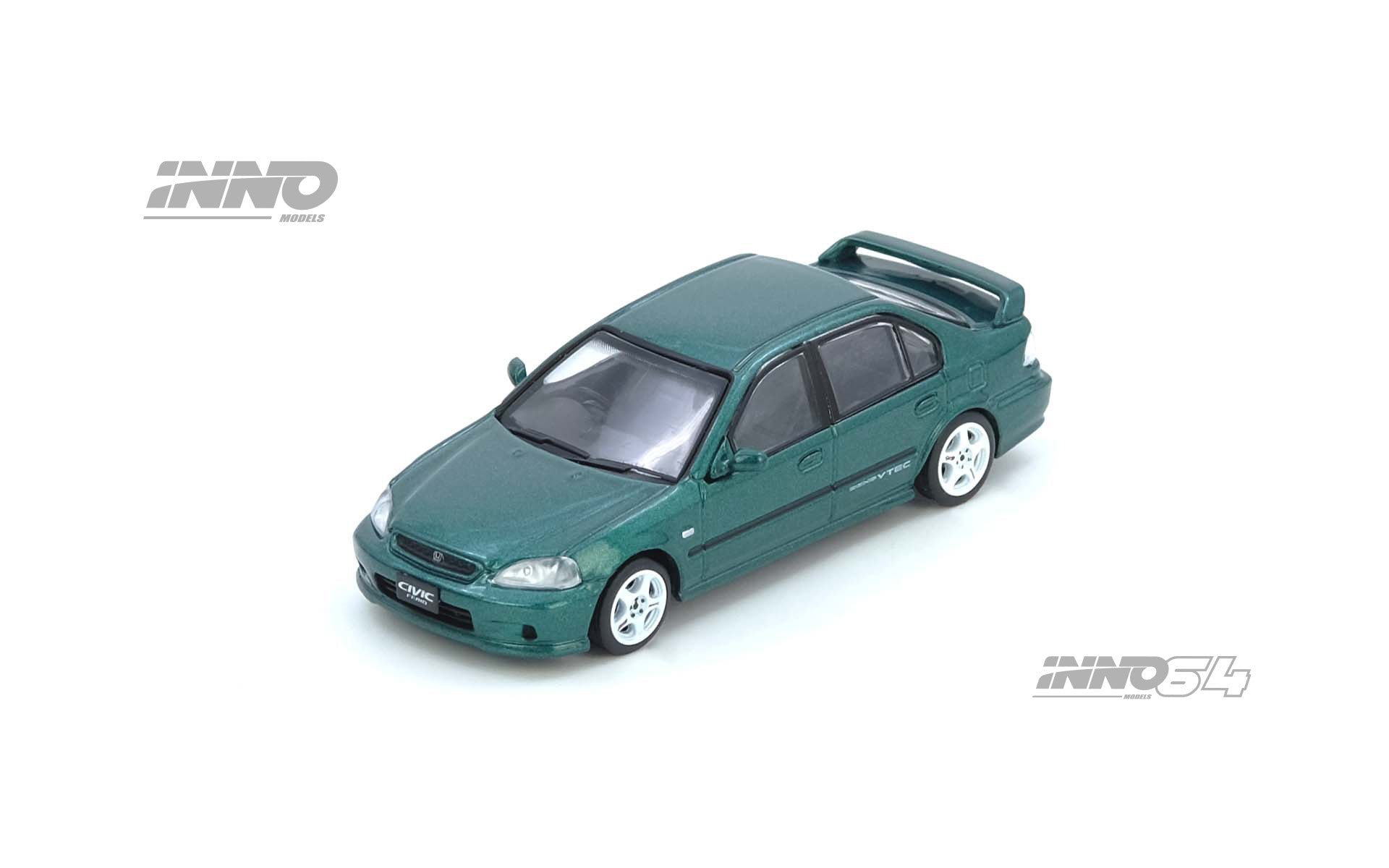 PREORDER* INNO64 1:64 Honda Civic Ferio Si (EK) in Green – Model