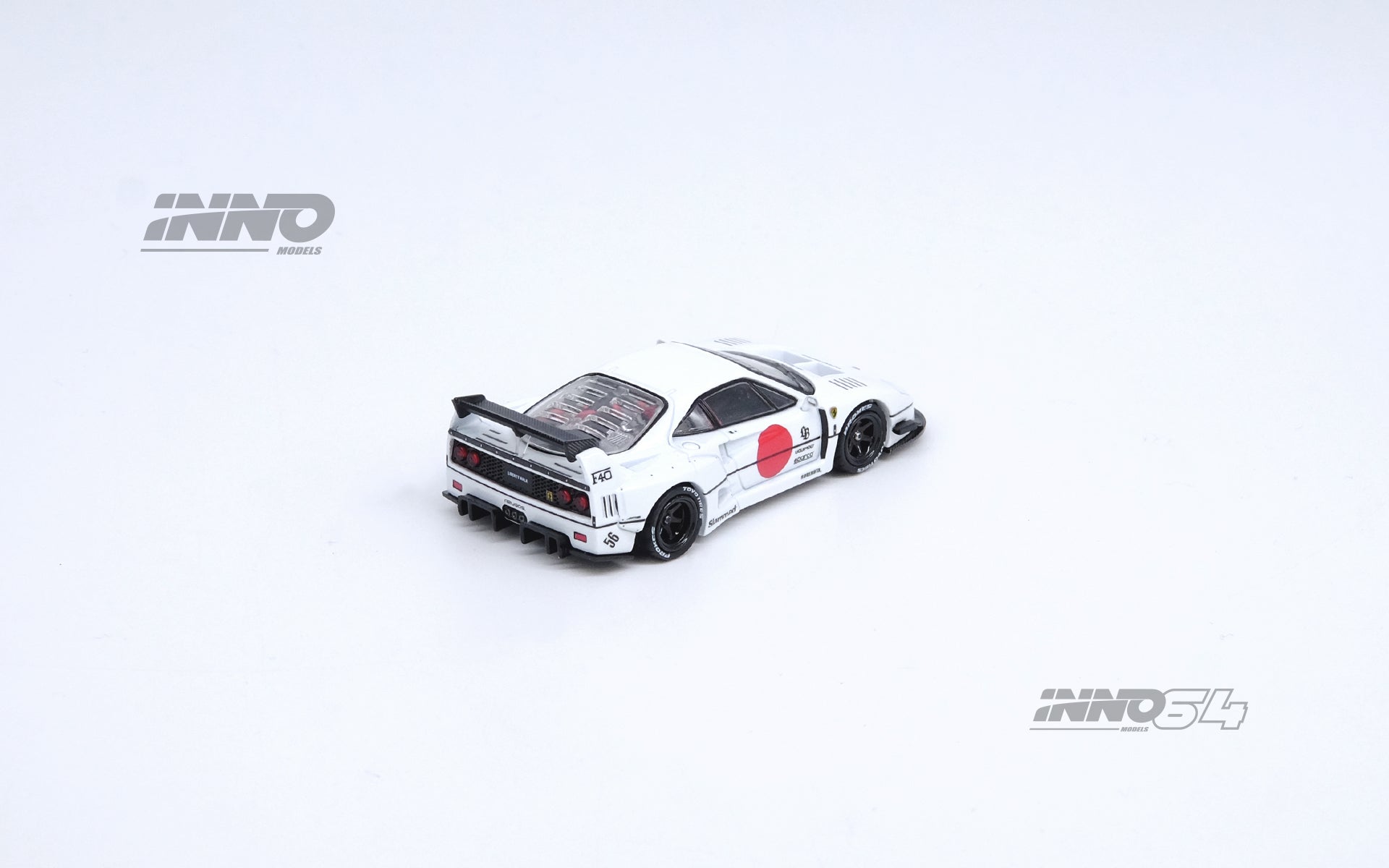 INNO64 1:64 Ferrari F40 Liberty Walk Tokyo Auto Salon 2023