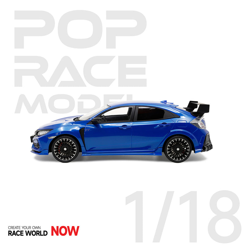 ブログ POP RACE 1/18 FK8 CIVIC Type R カスタム ブルー 完成品 ミニカー LITTLEHEROESDENTISTRY