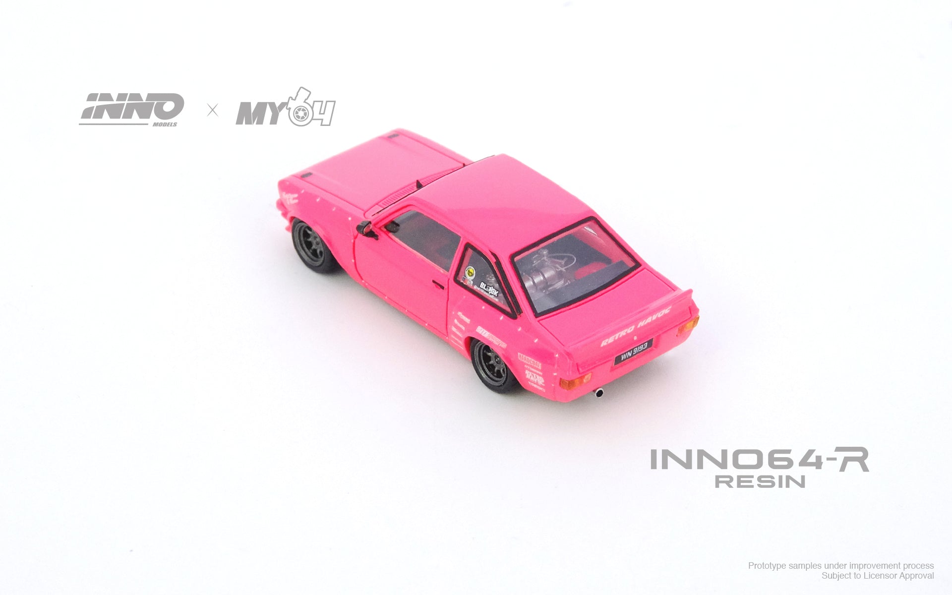 INNO64 1/64 Ford Escort MK2 PANDEM 