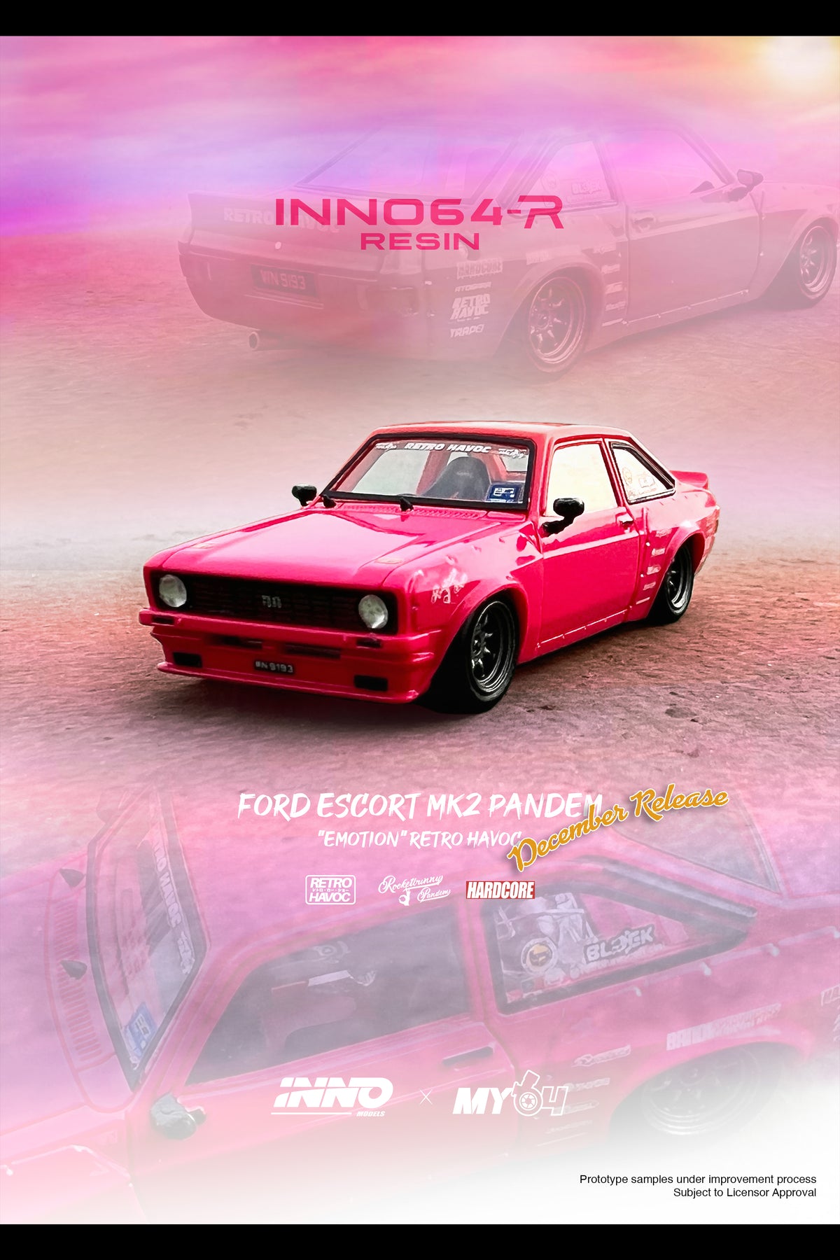 新品 IN64R-MK2P-ERH INNO イノモデル 1/64 フォード Ford