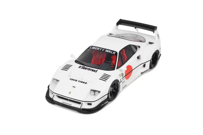 GT Spirit 1:18 Ferrari F40 Liberty Walk in White
