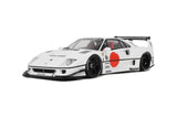 GT Spirit 1:18 Ferrari F40 Liberty Walk in White