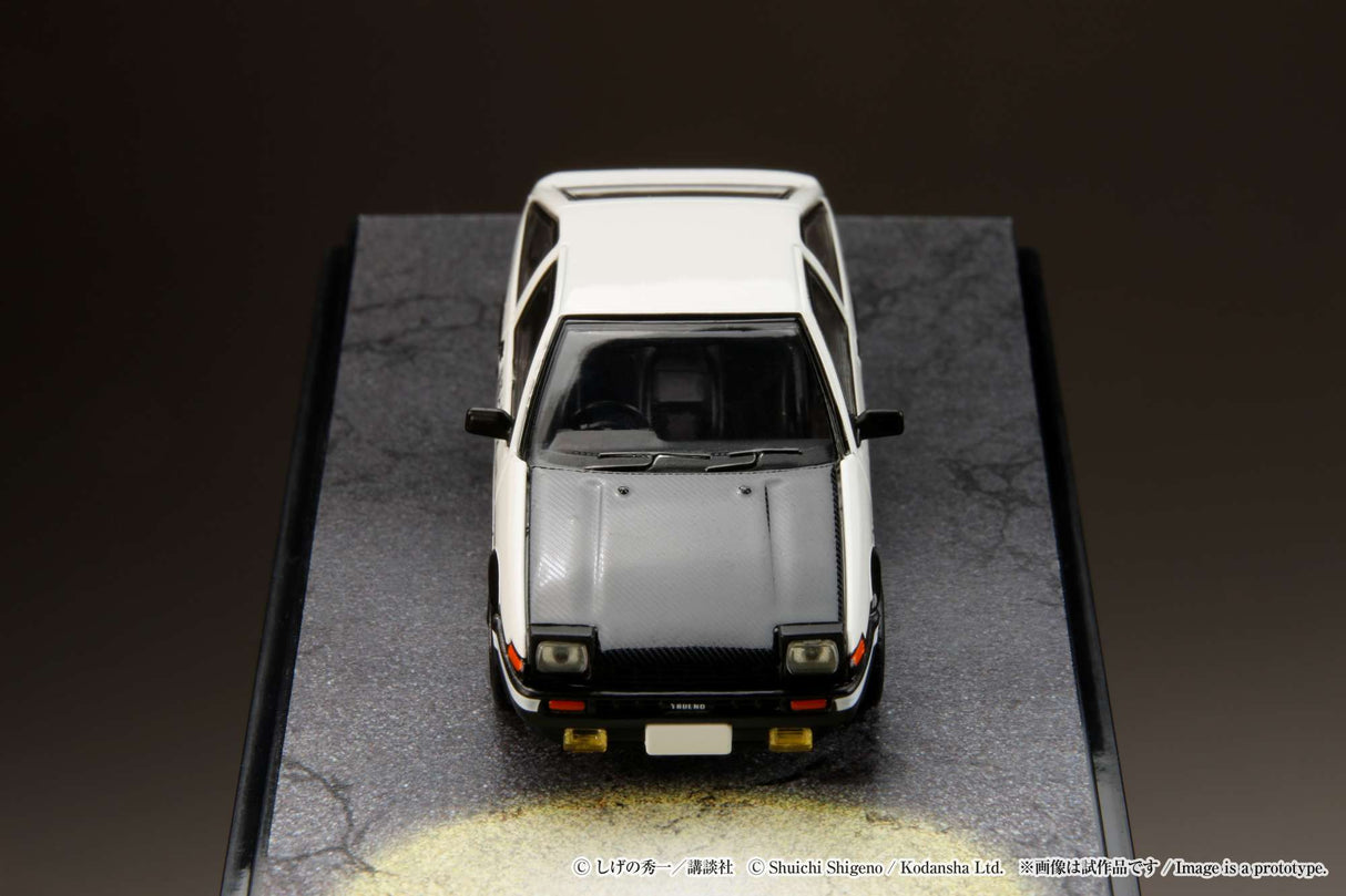 Hobby Japan 1:64 Toyota Sprinter Trueno (AE86) Initial D Final Version VS Shinji Inui