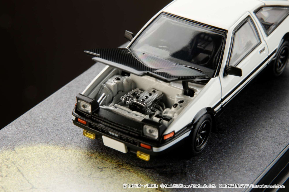 Hobby Japan 1:64 Toyota Sprinter Trueno (AE86) Initial D Final Version VS Shinji Inui