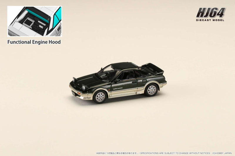 *PREORDER* Hobby Japan 1:64 Toyota MR2 1600G-Limited Supercharged 1986 in New Sherwood