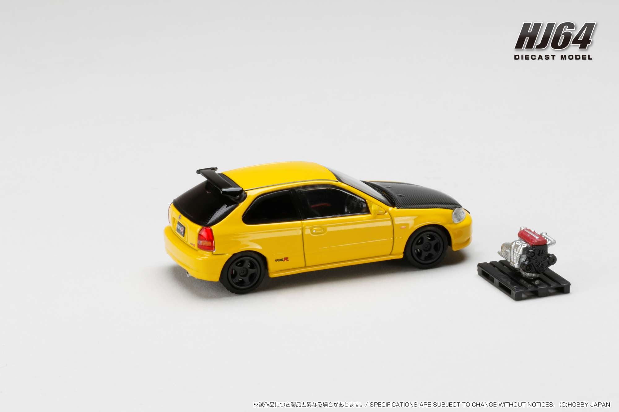 Hobby Japan 1:64 Honda Civic Type-R (EK9) Early Version in
