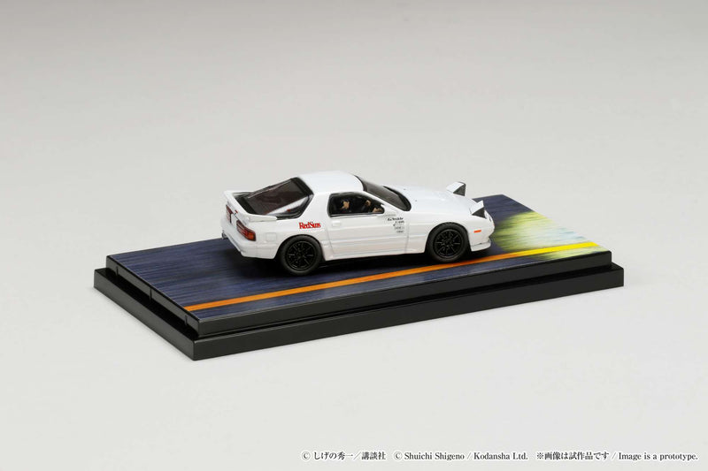 Hobby Japan 1:64 Mazda RX-7 (FC3S) Initial D VS Kyoichi Sudo with Ryosuke Takahashi Figure