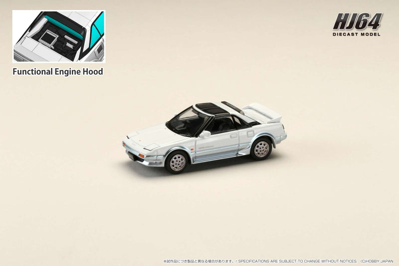 *PREORDER* Hobby Japan 1:64 Toyota MR2 1600G-Limited Supercharged 1988 T-Top in Sparkle Wave