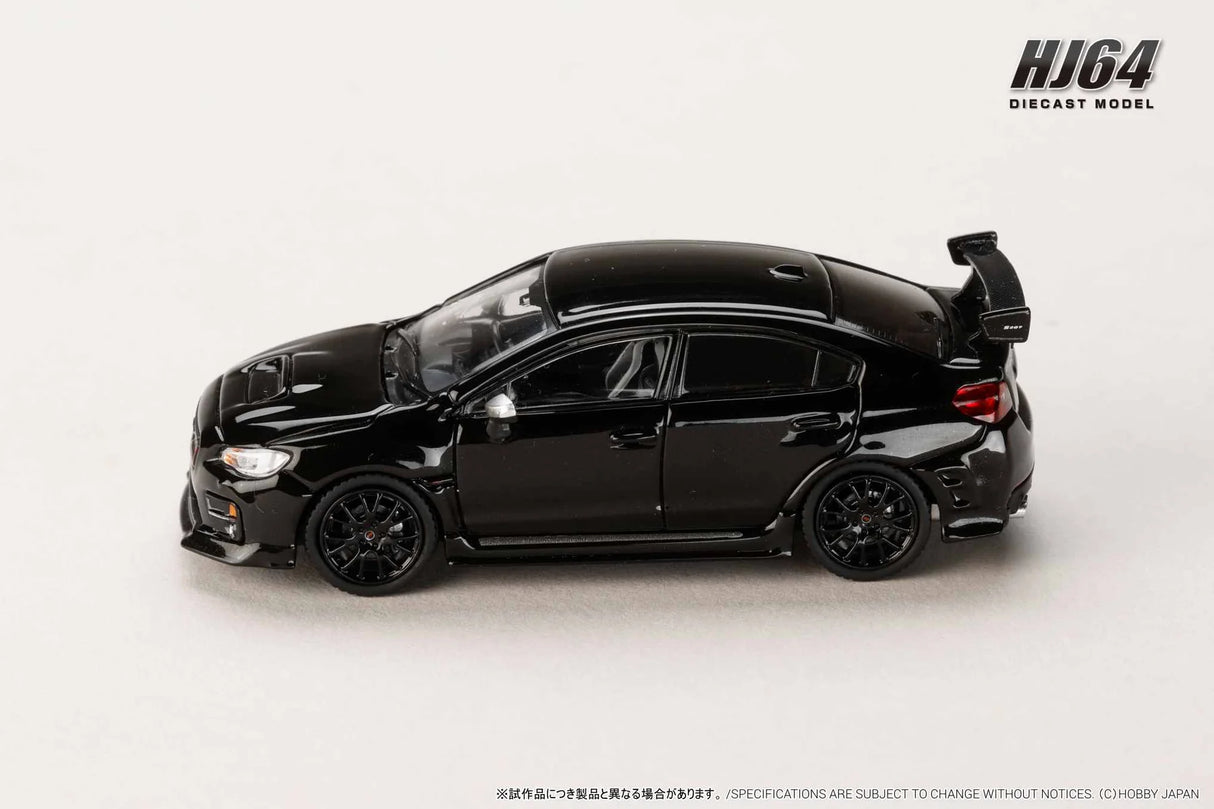 *PREORDER* Hobby Japan 1:64 Subaru S207 NBR Challenge Package in Crystal Black Silica