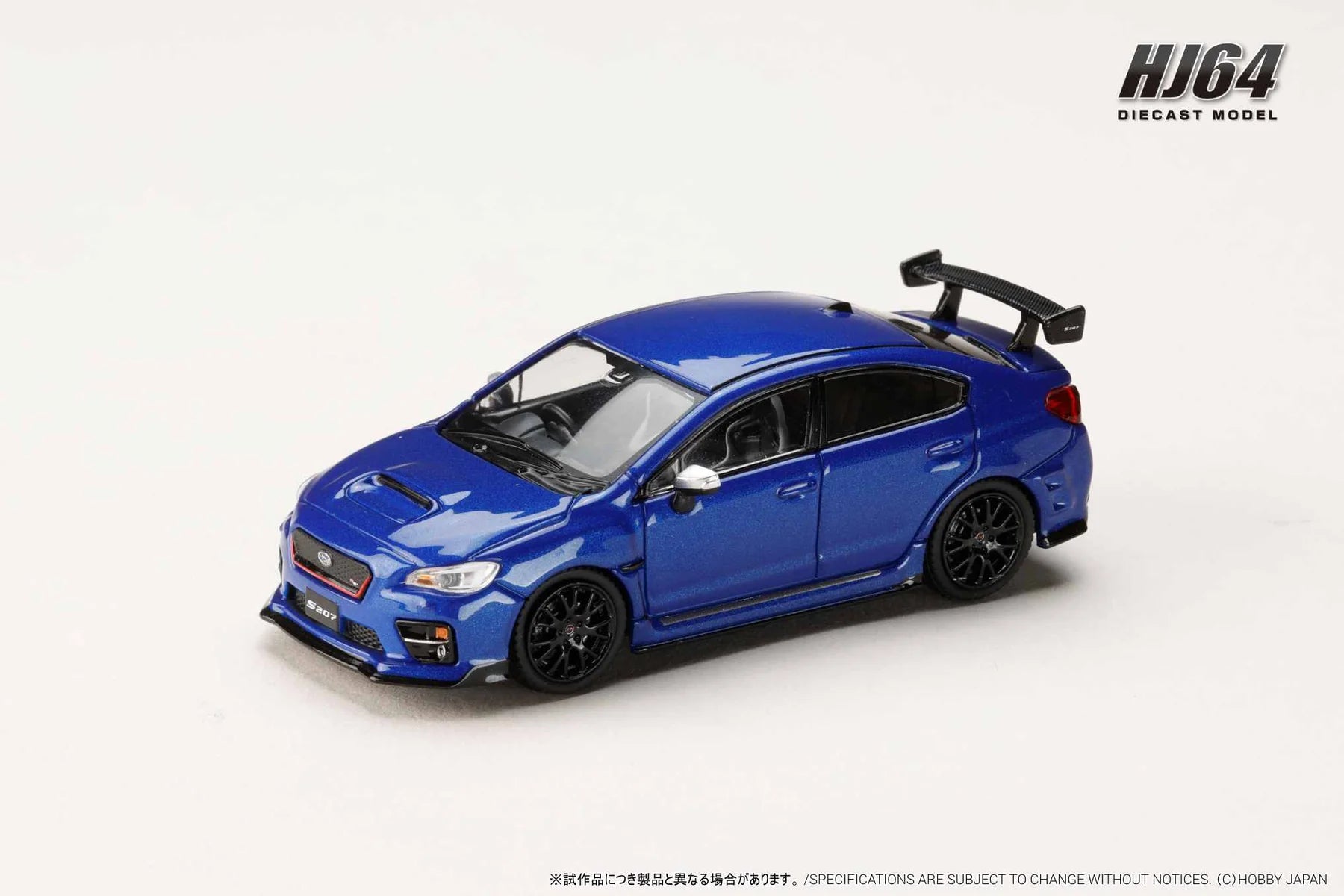 PREORDER* Hobby Japan 1:64 Subaru S207 NBR Challenge Package in WR