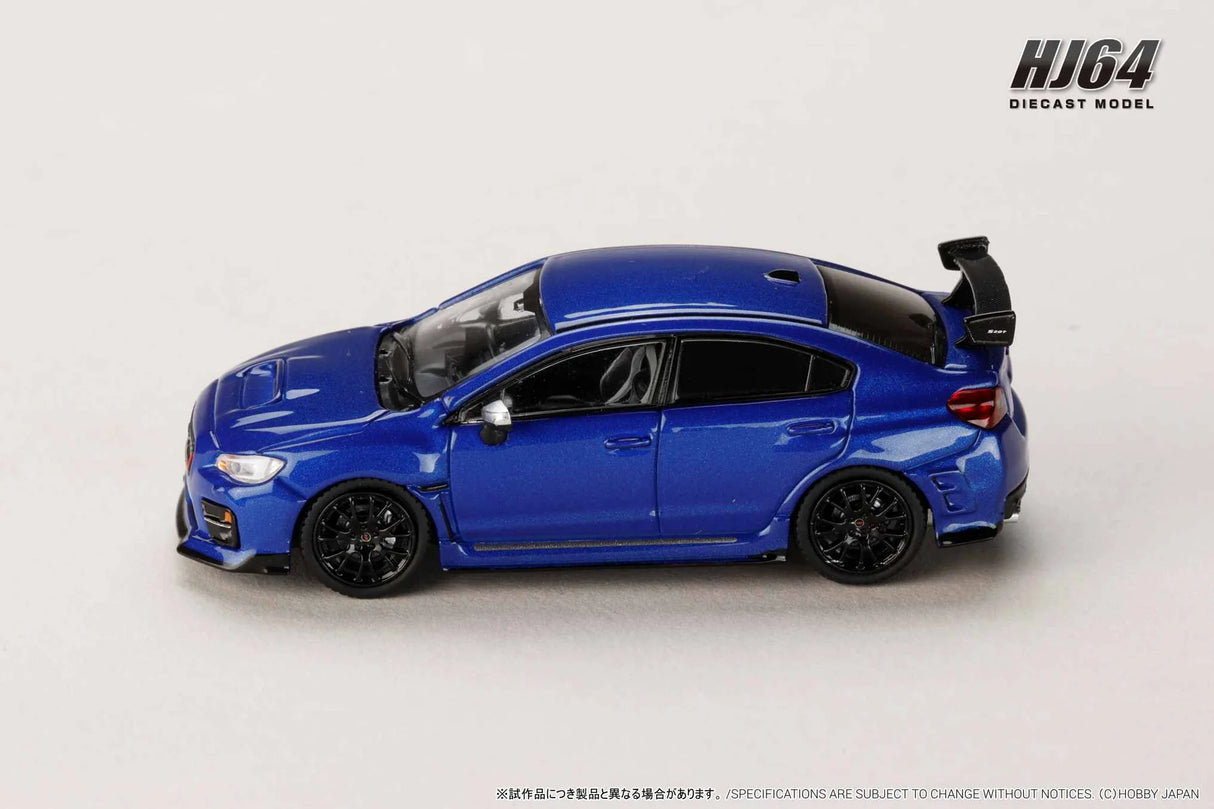 *PREORDER* Hobby Japan 1:64 Subaru S207 NBR Challenge Package in WR Blue Pearl