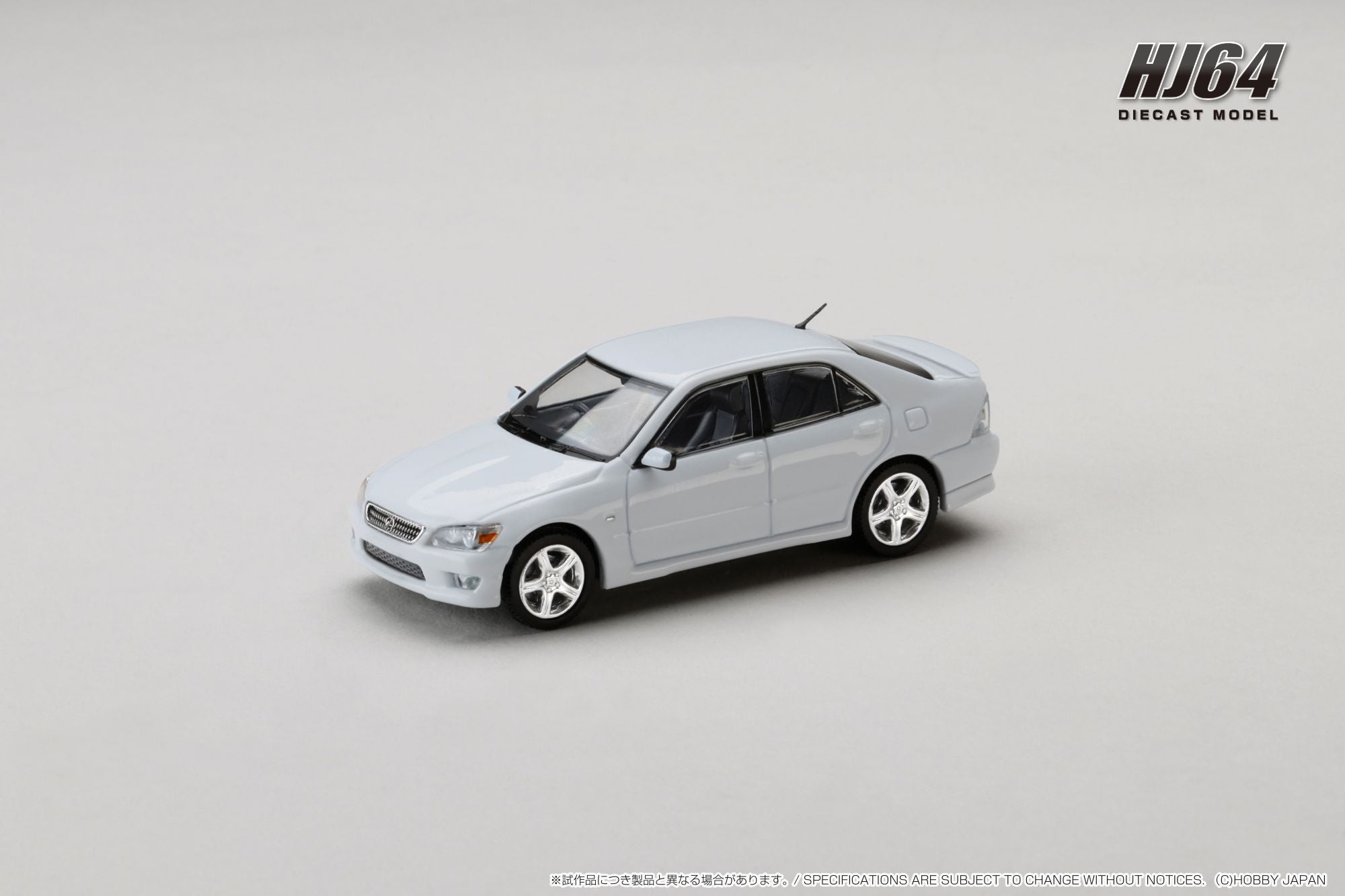 Hobby Japan 1:64 Toyota ALTEZZA RS200 (E10) 1999 in White – Model