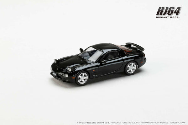 Hobby Japan 1:64 Mazda RX-7 (FD3S) Efini Type RS in Brilliant Black