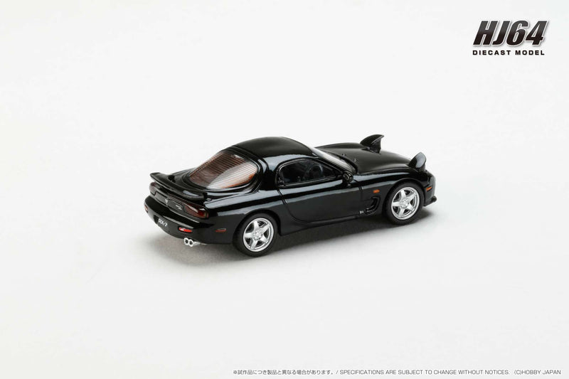 Hobby Japan 1:64 Mazda RX-7 (FD3S) Efini Type RS in Brilliant Black