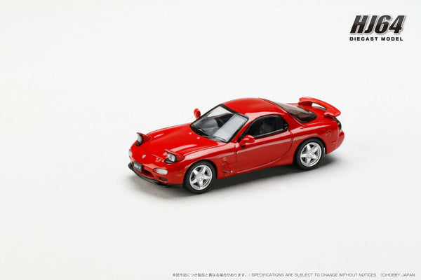*PREORDER* Hobby Japan 1:64 Mazda RX-7 (FD3S) Efini Type RS in Vintage Red