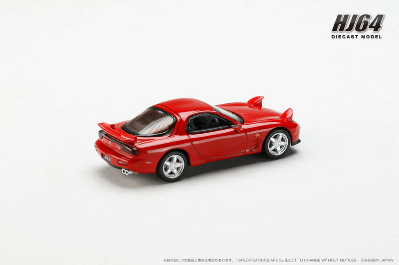 Hobby Japan 1:64 Mazda RX-7 (FD3S) Efini Type RS in Vintage Red